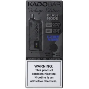 Blueberry Rosemint - Kado Bar Vinatge Edition 10000 Puffs