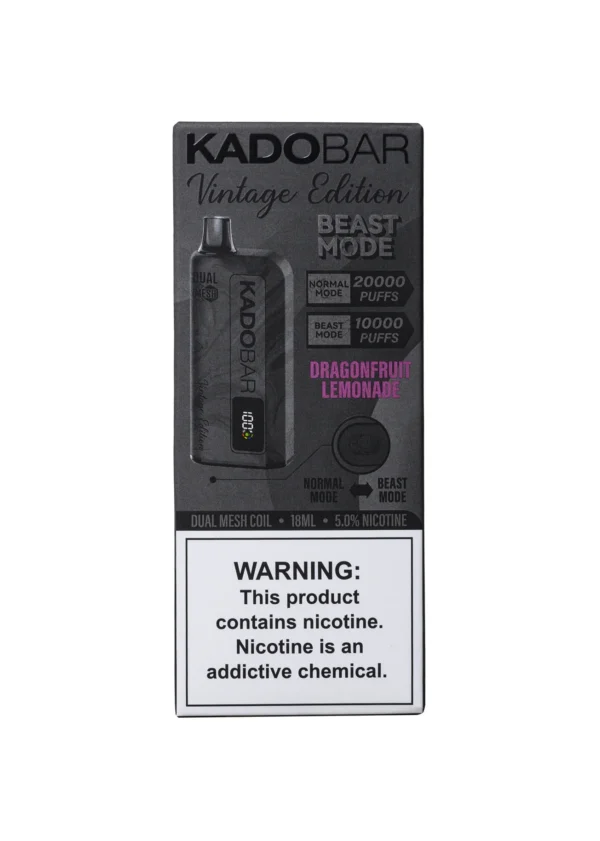 Dragonfruit Lemonade - Kado Bar Vinatge Edition 10000 Puffs