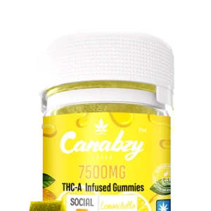 Canabzy THC-A Infused Gummies 7500mg - Lemonchello