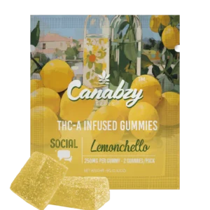 Canabzy THC-A Infused Gummies 500mg - Lemonchetta