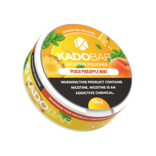 Peach Pineapple Mint Kado Bar Nicotine Lozenges