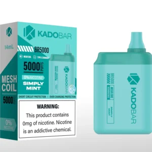 Simply Mint 0% Nicotine Kado Bar 5000