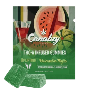 Canabzy THC-A Infused Gummies 500mg - Watermelon Mojito