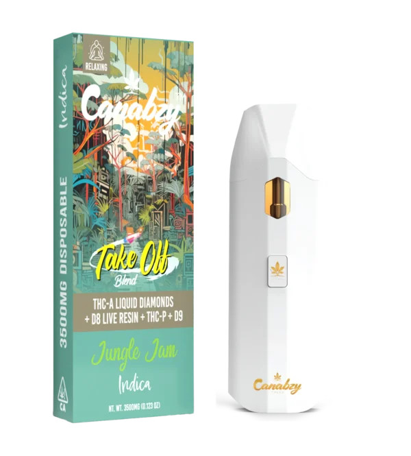 Canabzy THC-A 3500MG Liquid Diamonds - Jungle Jam (Indica)