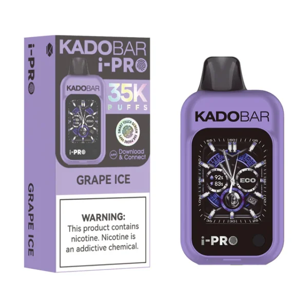 Kado Bar I-Pro 5% 35K Disposable - Grape Ice