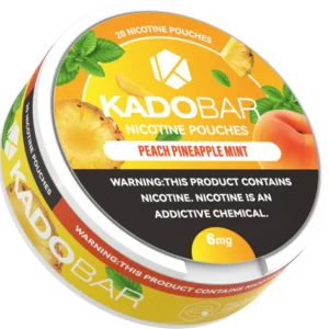 Peach Pineapple Mint Kado Bar