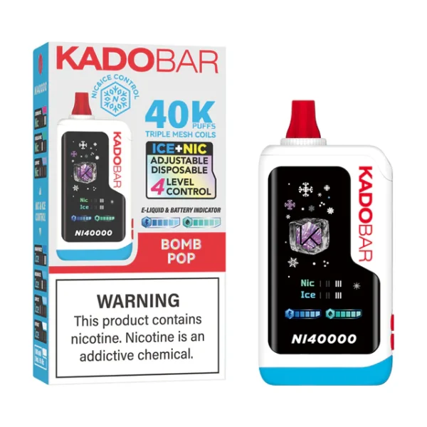 Kado Bar NI40K Ice+Nic Control Disposable - Bomb Pop