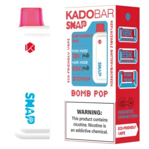 Kado Bar Snap 5% 25K Disposable Pod - Bomb Pop (Addon Battery Not Included)