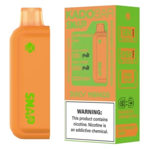 Kado Bar Snap 5% 25K Disposable Pod - Juicy Mango (Addon Battery Not Included)