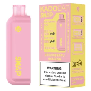 Kado Bar Snap 5% 25K Disposable Pod - Strawberry Banana (Addon Battery Not Included)