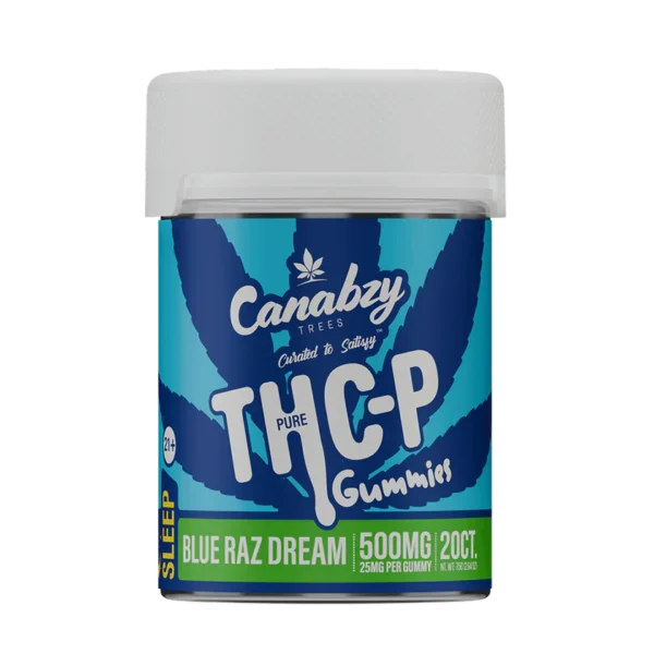 Blue Razz Dream Canabzy THC-P Gummies