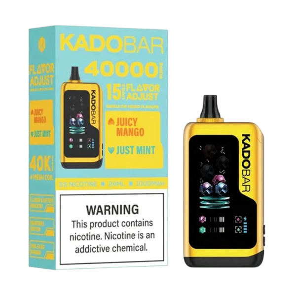 Juicy Mango Just Mint Kado Bar Flavor Adjust 40k