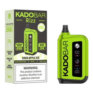 Sour Apple Ice Kado Bar Rizz