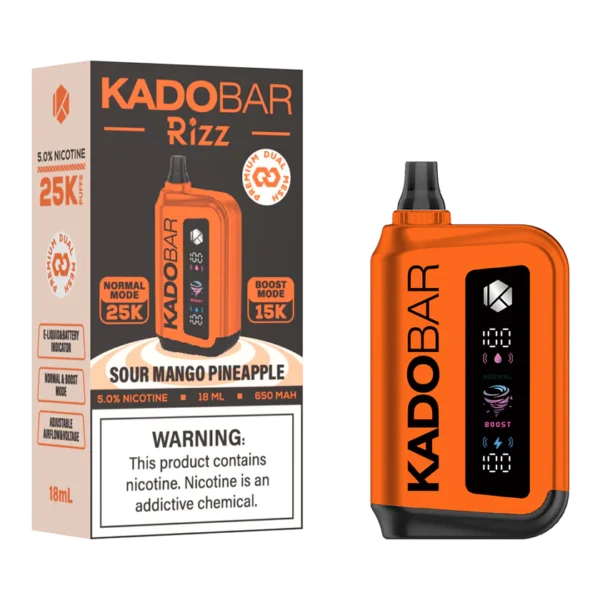 Sour Mango Pineapple Kado Bar Rizz