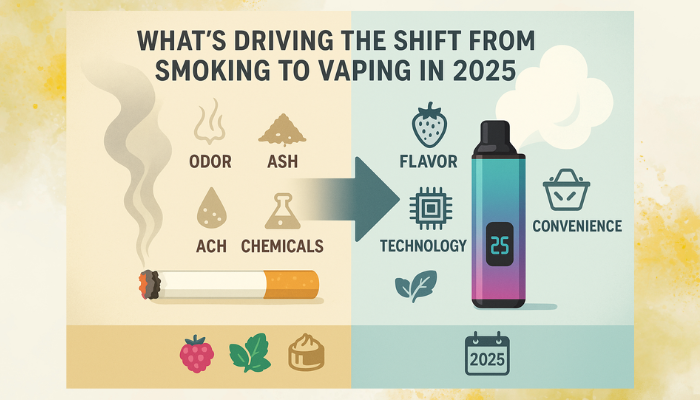 Smoking To Vaping