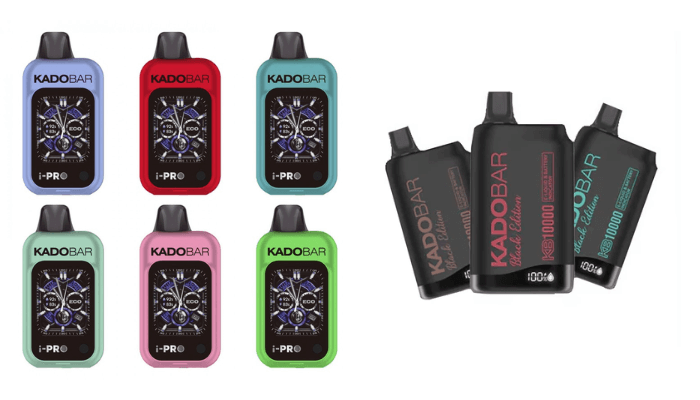 Kado Bar I-Pro 35K Disposable and Kado Bar Black Edition 10000