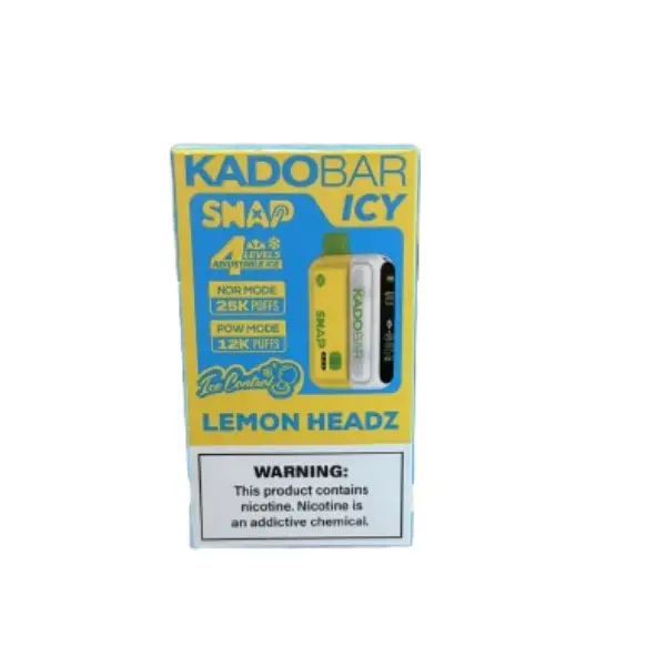 Kado Bar Snap 25k Puffs Disposable Vape: Shop New & Trending Flavors Ranked 5 image 10