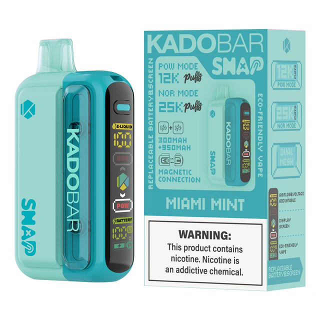 Kado Bar Snap 25k Puffs Disposable Vape: Shop New & Trending Flavors Ranked 6 image 13
