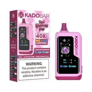 Iced Blacberry Pop Kado Bar NI40K Ice+Nic Control