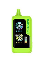 Sour Apple Hard Candy - Kado Bar Sour and Nic Control 40K Puffs Disposable