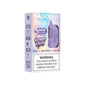 Home 20 Grape Jam-Kado Bar Drip 50K Disposable Vape