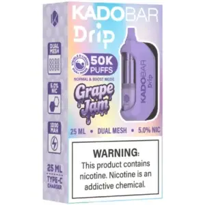 Home 15 Grape Jam-Kado Bar Drip 50K Disposable Vape