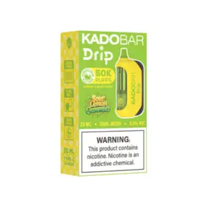 Sour Lemon Gummies Kado Bar Drip