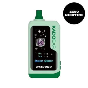 Kado Bar Vape Flavors 8 Simply Mint (Zero Nicotine) Kado Bar Ni40000 (Zero Nicotine) Disposable Vape