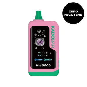 Kado Bar Vape Flavors 4 Strawberry Watermelon Ice (Zero Nicotine) Kado Bar Ni40000 (Zero Nicotine) Disposable Vape